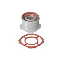 Дымоход адаптер вертикальный 60/100 (Immergas) Моё Тепло, Россия (adim60100)